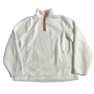 Telluride Clothing Company fleece pullover with zippered pockets Size L